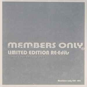 Various - Members Only Re-Edits album cover