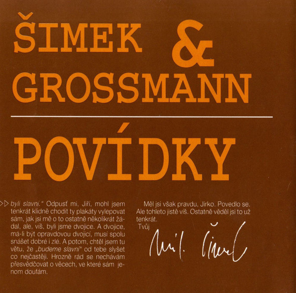 lataa albumi Šimek & Grossmann - Povídky 1
