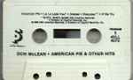 Cover of American Pie & Other Hits, 1985, Cassette