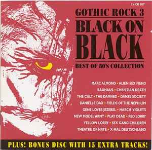 Various - Gothic Rock 3 - Black On Black - Best Of 80's Collection Album-Cover