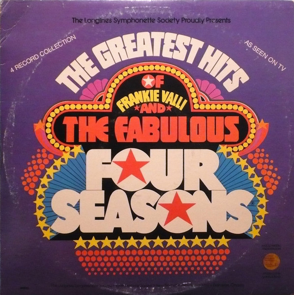 Frankie Valli And The Four Seasons The Greatest Hits Of Frankie