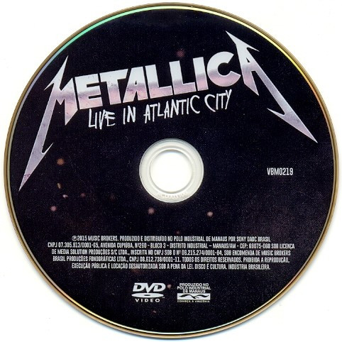 lataa albumi Metallica - Live In Atlantic City