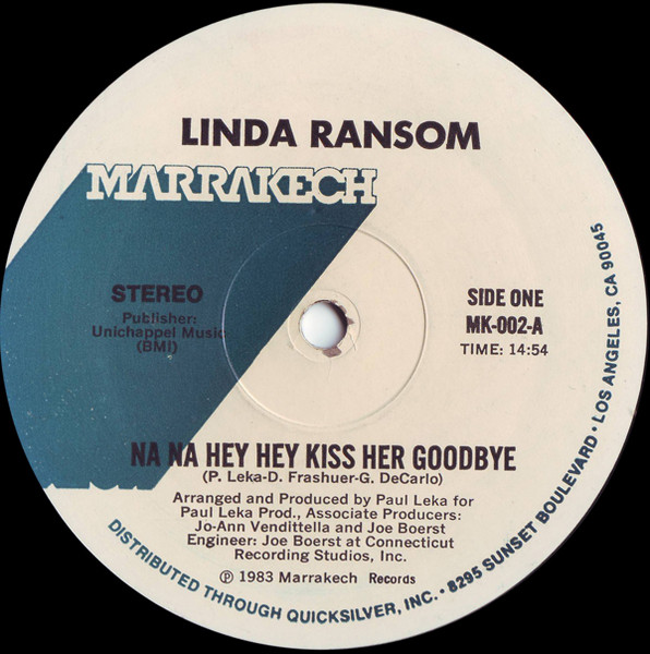 Linda Ransom - Na Na Hey Hey Kiss Her Goodbye