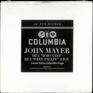 John Mayer - Who Says album cover