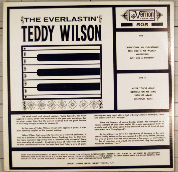 ladda ner album Download Teddy Wilson - The Everlastin album