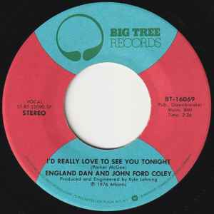 I'd Really Love To See You Tonight Lyrics - England Dan & John