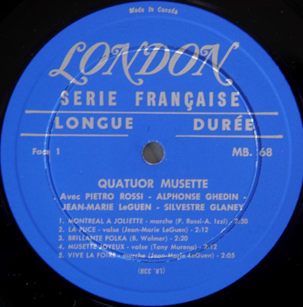 last ned album Quatuor Musette - Quatuor Musette