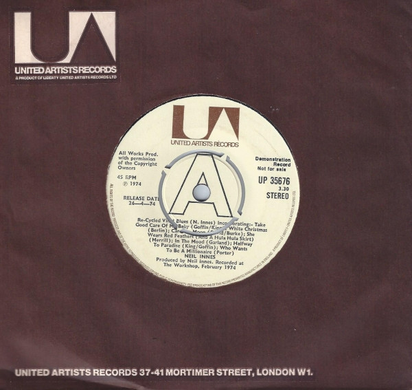 Album herunterladen Neil Innes - Re Cycled Vinyl Blues Fluff On The Needle