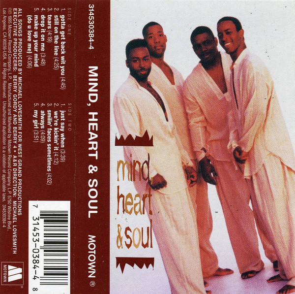 Mind, Heart & Soul – Mind, Heart & Soul (1995, CD) - Discogs
