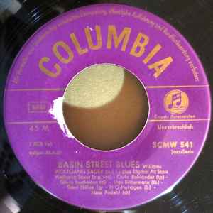 Wolfgang Sauer And His Blue Rhythm All Stars - Basin Street Blues album cover