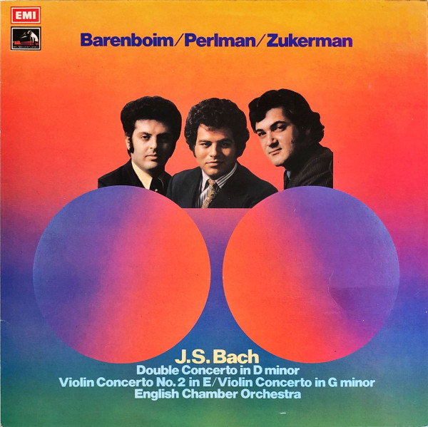 J.S. Bach - Barenboim / Perlman / Zukerman, English Chamber