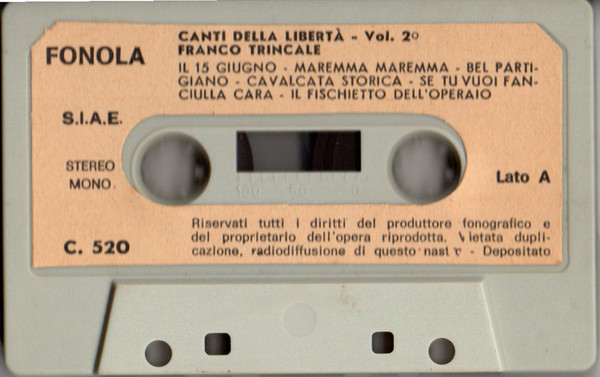 baixar álbum Franco Trincale - Canti Della Libertà Volume 1