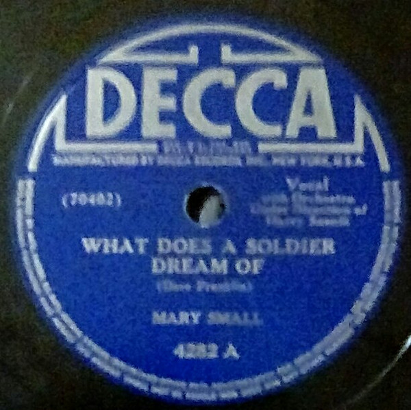télécharger l'album Mary Small - What Does A Soldier Dream Of