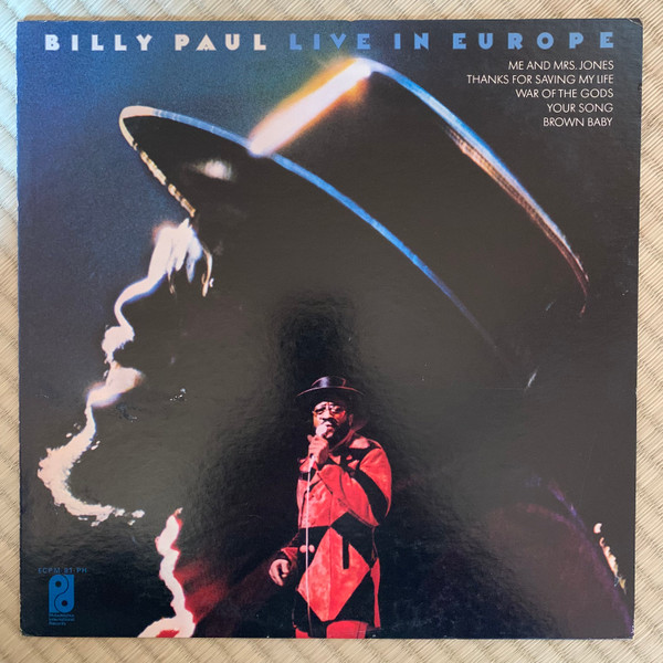 Billy Paul - Live In Europe | Releases | Discogs