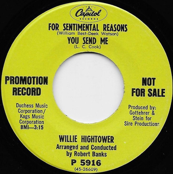 lataa albumi Willie Hightower - Because I Love You