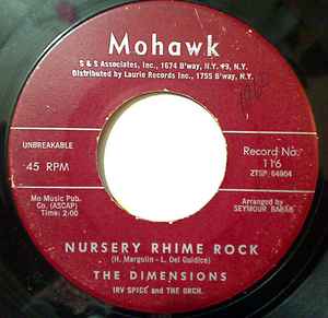 The Dimensions – Over The Rainbow / Nursery Rhime Rock (1960