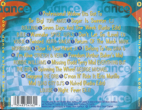 descargar álbum Various - 100 Dance Volume Two