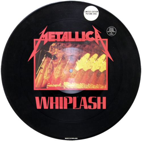 METALLICA - WHIPLASH EP - 12 VINYL RECORD - MEGAFORCE RECORDS
