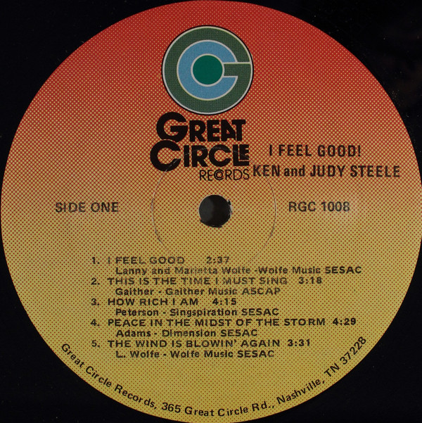 last ned album Ken And Judy Steele - I Feel Good