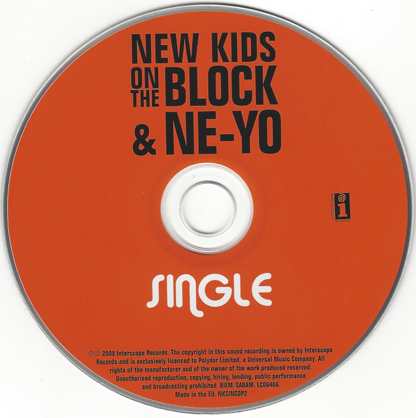 last ned album New Kids On The Block And NeYo - Single