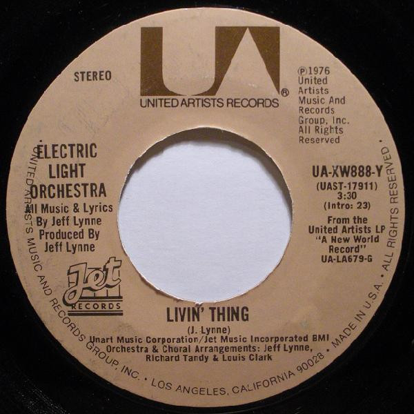 Electric Light Orchestra - Livin' Thing, Releases