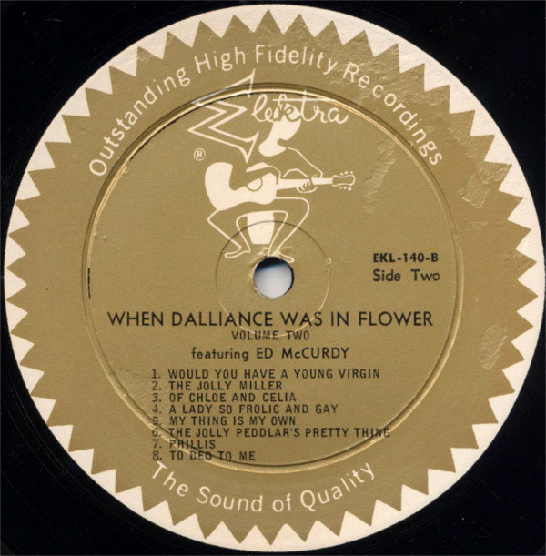 baixar álbum Ed McCurdy - When Dalliance Was In Flower And Maidens Lost Their Heads Volume II