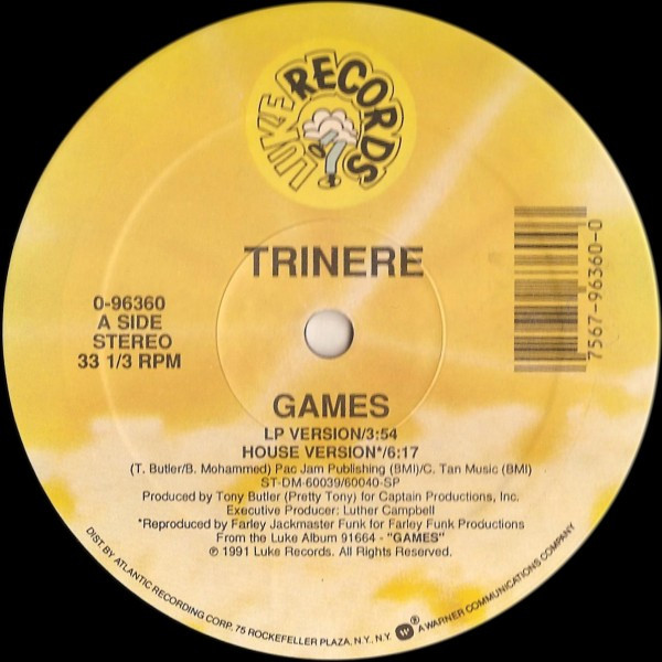 télécharger l'album Trinere - Games No Matter What The Weather