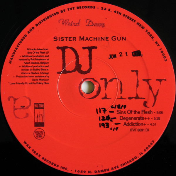 last ned album Sister Machine Gun - DJ Only