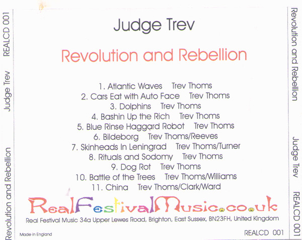 descargar álbum Judge Trev - Revolution And Rebellion