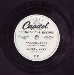 Mickey Katz And His Orchestra - Scheherazade / She Walks Past His Window Everyday album cover