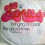Cover of Bringing On Back The Good Times, 1969, Vinyl
