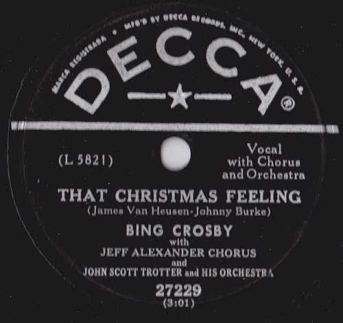 Bing Crosby & Carol Richards – Silver Bells Lyrics