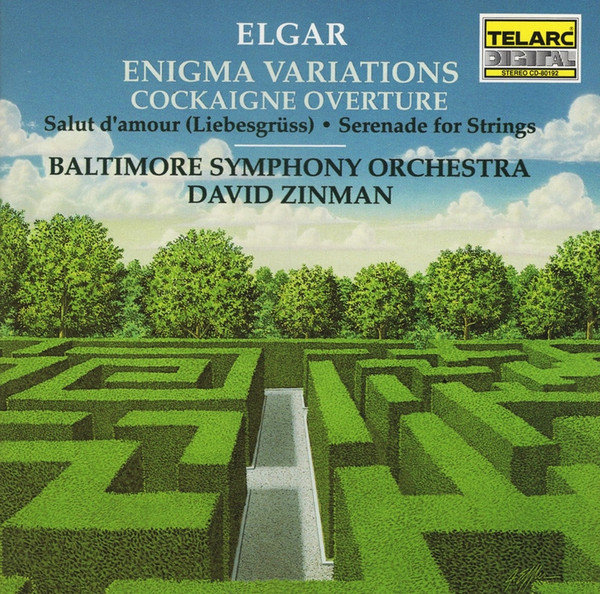 lataa albumi Elgar, Baltimore Symphony Orchestra, David Zinman - Enigma Variations Cockaigne Overture