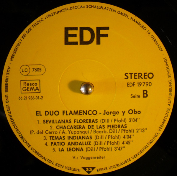baixar álbum Jorge Y Obo - El Duo Flamenco