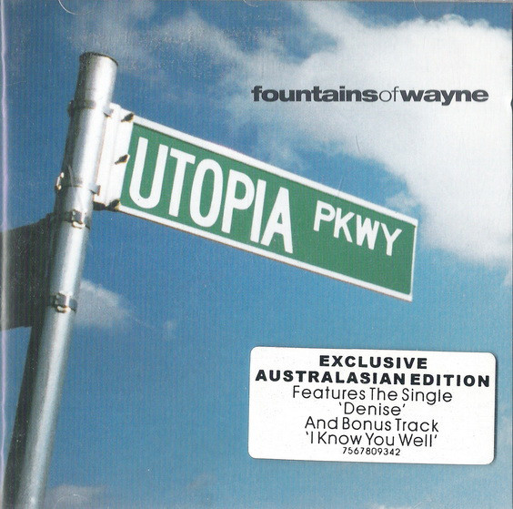 Fountains Of Wayne – Utopia Parkway (1999, CD) - Discogs