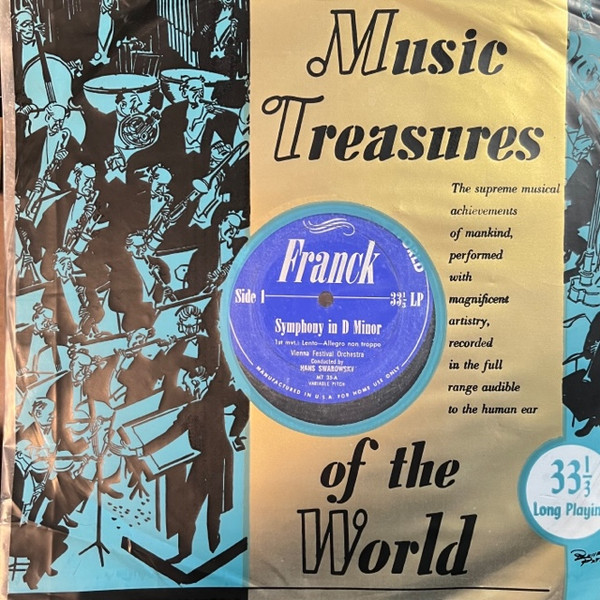 Franck – Symphony In D Minor (Vinyl) - Discogs