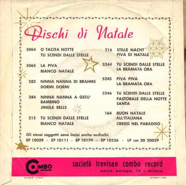 télécharger l'album Rosella Masseglia Natali Con Kramer E La Sua Orchestra - Buon Natale AllItaliana Credo Nel Paradiso