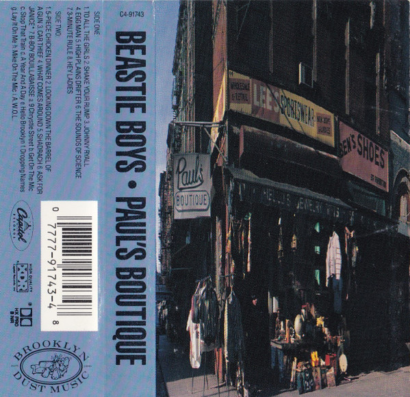 Beastie Boys – Paul's Boutique (1989, Transparent Shell, Dolby HX ...