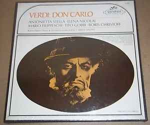 Giuseppe Verdi - Don Carlo album cover