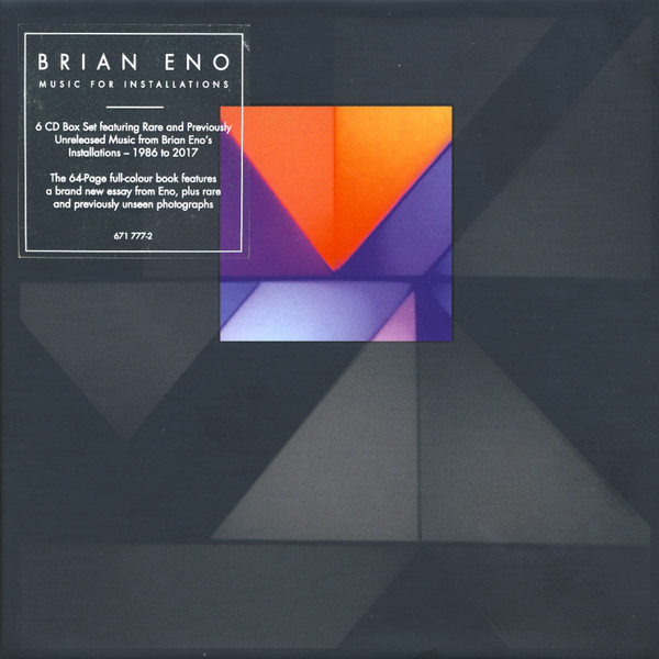 Brian Eno – Music For Installations (2018, CD) - Discogs