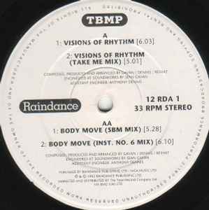 T.B.M.P. - Visions Of Rhythm / Body Move album cover