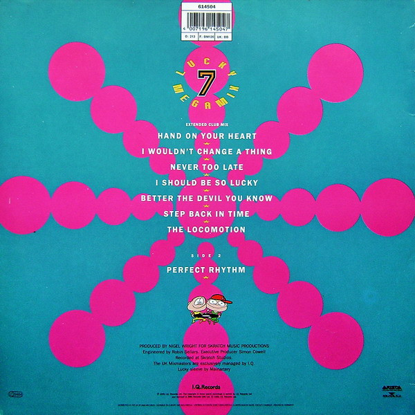 UK Mixmasters - The Lucky 7 Megamix | I.Q. Records (614 504) - 2