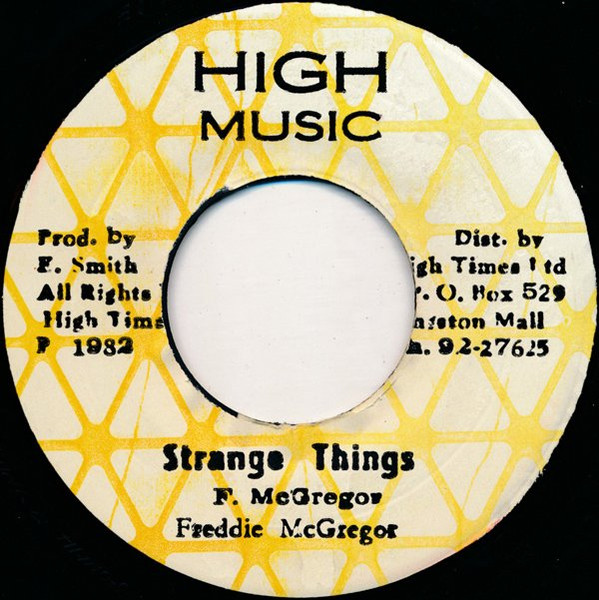 Freddie McGregor – Strange Things (1982, Vinyl) - Discogs