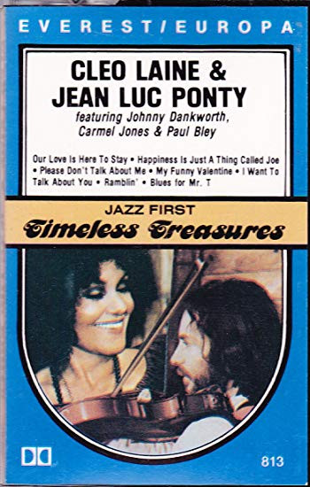 baixar álbum Cleo Laine & JeanLuc Ponty - Cleo Laine Jean Luc Ponty