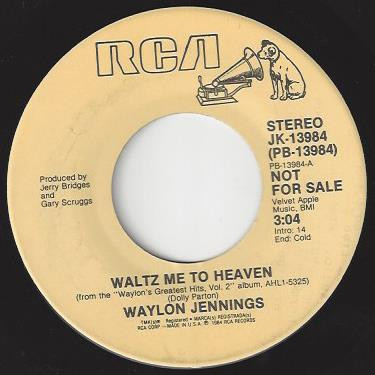 last ned album Waylon Jennings - Waltz Me To Heaven