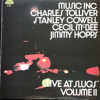 Music Inc – Live At Slugs' Volume II (1973, Gatefold, Vinyl) - Discogs