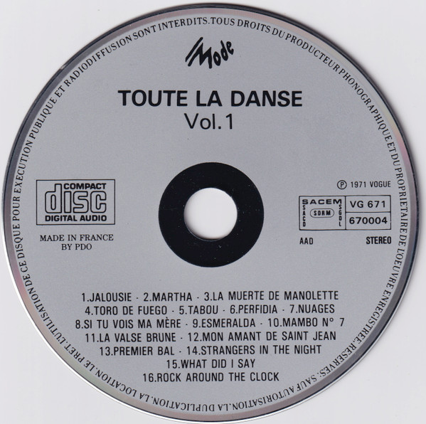 ladda ner album Various - Toute La Danse
