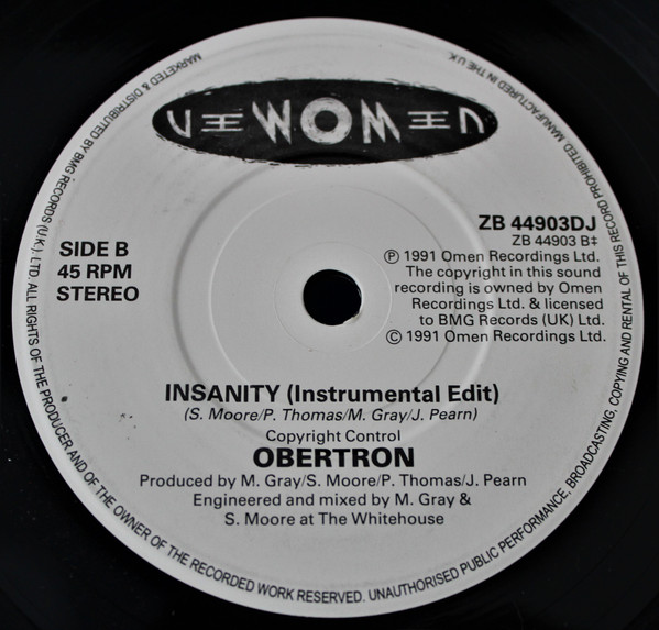 descargar álbum Obertron - Insanity