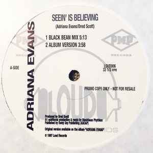 Adriana Evans – Seein' Is Believing (1997, Vinyl) - Discogs