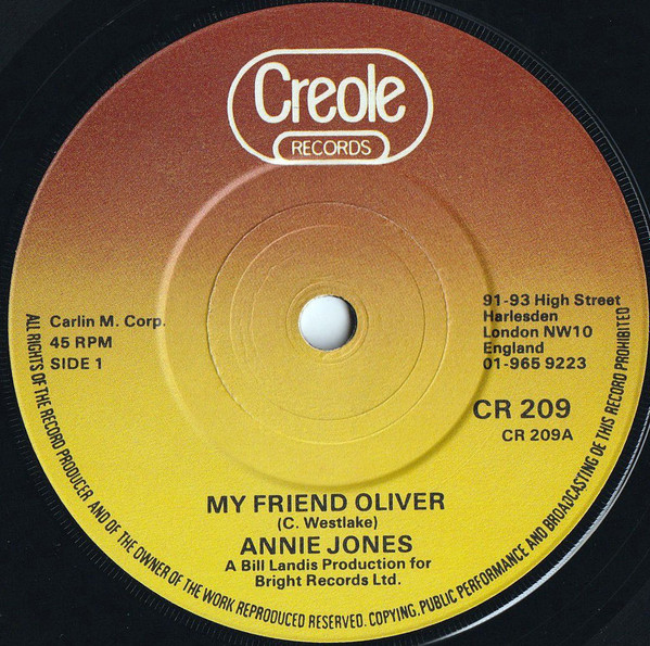 télécharger l'album Annie Jones - My Friend Oliver